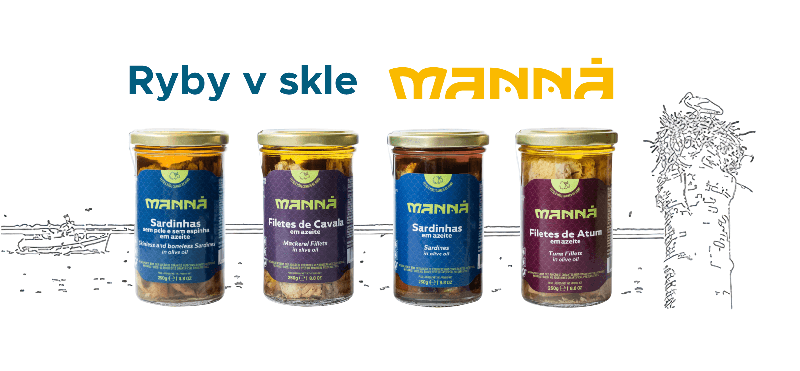 MANNÁ - Najlepšie rybičky v skle