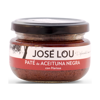 Nátierka z čiernych olív odrody Empeltre s pikantnou pastou harissa 120g José Lou