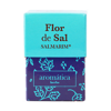 Kvety morskej soli s bylinkami Flor de Sal Aromática v papierovej krabičke 100g Salmarim