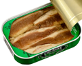 Portugalské sardinky bez kože a kostí v olivovom oleji 105g Cocagne