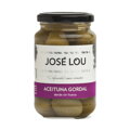 Veľké zelené olivy odrody Gordal bez kôstky 355g José Lou