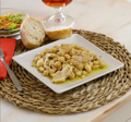 Portugalská treska Bacalhau s cícerom v extra panenskom olivovom oleji 120g Ramirez
