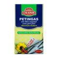 Portugalské mini sardinky Petingas v oleji s čili papričkou Piri-Piri 90g Ramirez