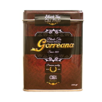 Čierny sypaný čaj Orange Pekoe Ponta Branca Premium Selection z Azorských ostrovov v originálnej darčekovej krabičke 100g Gorreana