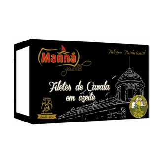 Filety makrely v extra panenskom olivovom oleji 120g Manná Gourmet 