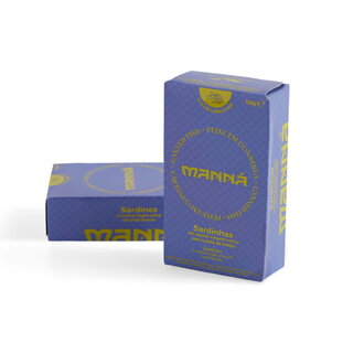 Portugalské sardinky v extra panenskom olivovom oleji s citrónom 120g Manná Gourmet