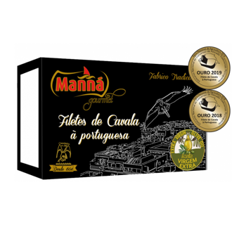 Filety makrely v extra panenskom olivovom oleji na portugalský spôsob 120g Manná Gourmet