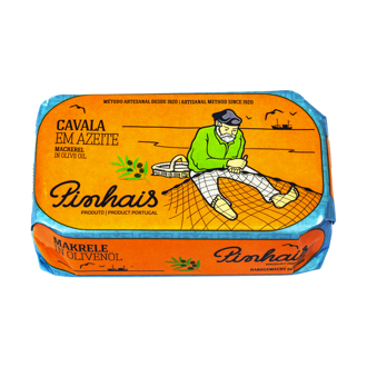 Portugalské makrelky v olivovom oleji 125g Pinhais
