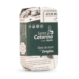 Filety tuniaka v olivovom oleji s oreganom 120g Santa Catarina