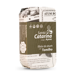 Filety tuniaka v olivovom oleji s tymiánom 120g Santa Catarina