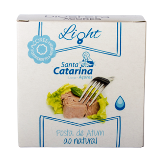 Steak tuniaka vo vlastnej šťave 160g Santa Catarina