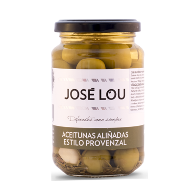 Zelené olivy na provensálsky spôsob 350g José Lou