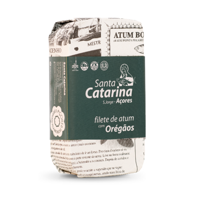 Filety tuniaka v olivovom oleji s oreganom 120g Santa Catarina