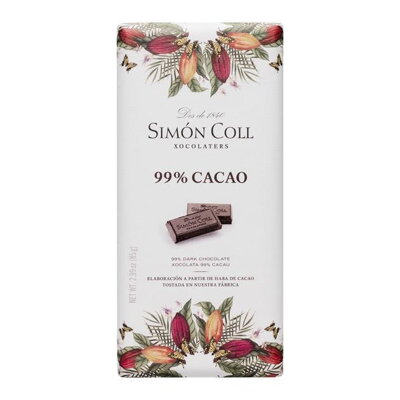99% horká čokoláda 85g Simón Coll