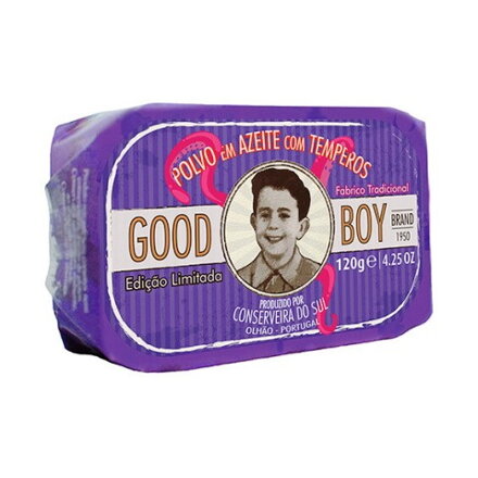 Chobotnica v extra panenskom olivovom oleji s koreninami 120g Good Boy