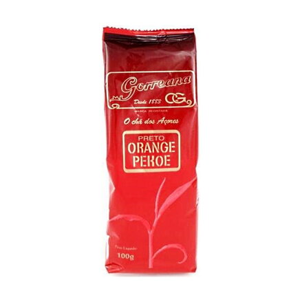 Čierny sypaný čaj Orange Pekoe z Azorských ostrovov 100g Gorreana