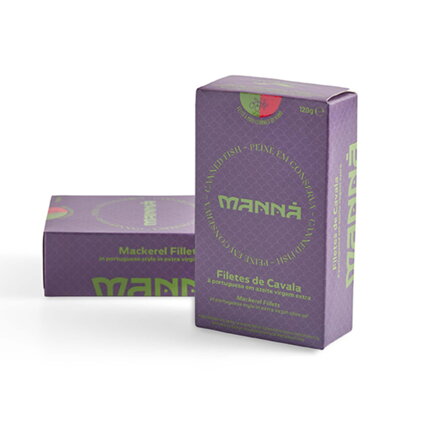 Filety makrely v extra panenskom olivovom oleji na portugalský spôsob 120g Manná Gourmet