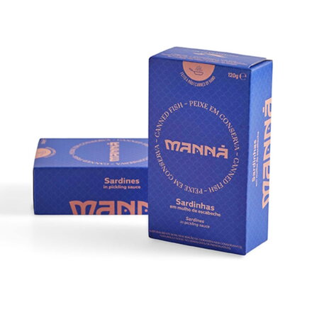 Portugalské sardinky v marináde "Escabeche" 120g MANNÁ
