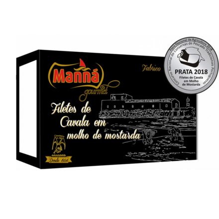 Filety makrely v horčicovej omáčke 120g Manná Gourmet
