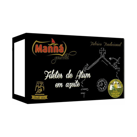 Filety tuniaka zavalitého v extra panenskom olivovom oleji 120g Manná Gourmet