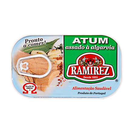 Pečený tuniak podľa receptu z portugalského regiónu Algarve 120g Ramirez