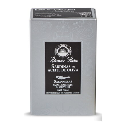Extra mini sardinky v olivovom oleji 115g Ramón Peña