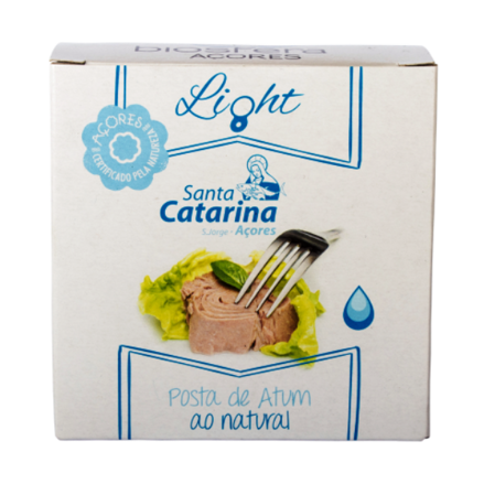 Steak tuniaka vo vlastnej šťave 160g Santa Catarina