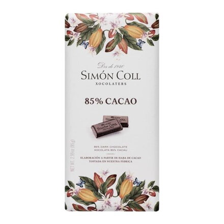 85% horká čokoláda 85g Simón Coll