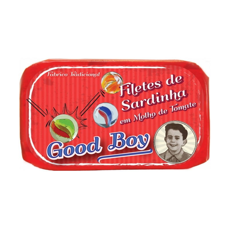 Filety sardinky v paradajkovej omáčke 120g Good Boy