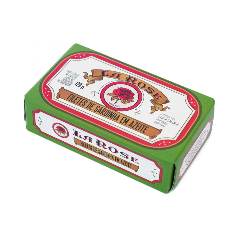 Filety sardinky v olivovom oleji 120g La Rose