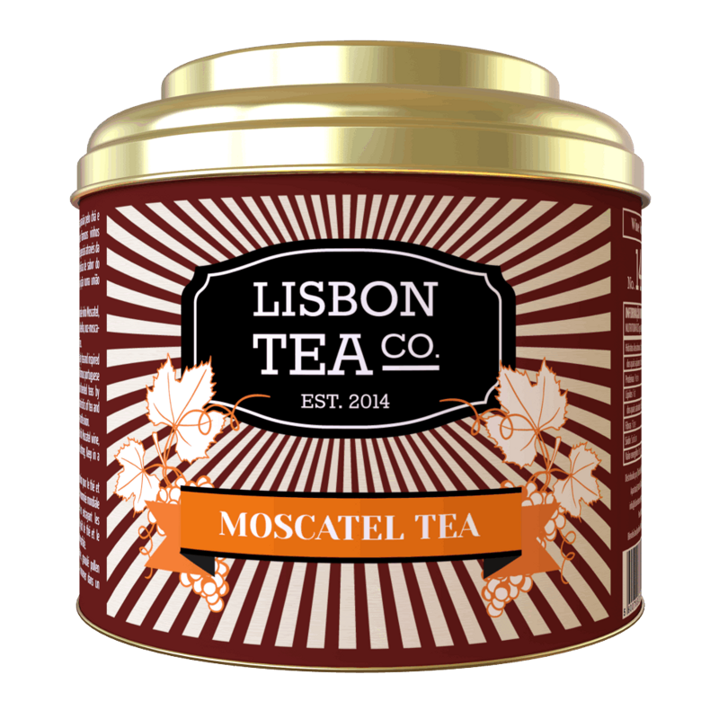 Čierny čaj s príchuťou portugalského vína Moscatel 50g Lisbon Tea