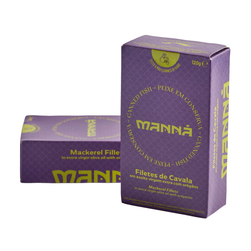 Filety makrely v extra panenskom olivovom oleji s oreganom 120g MANNÁ