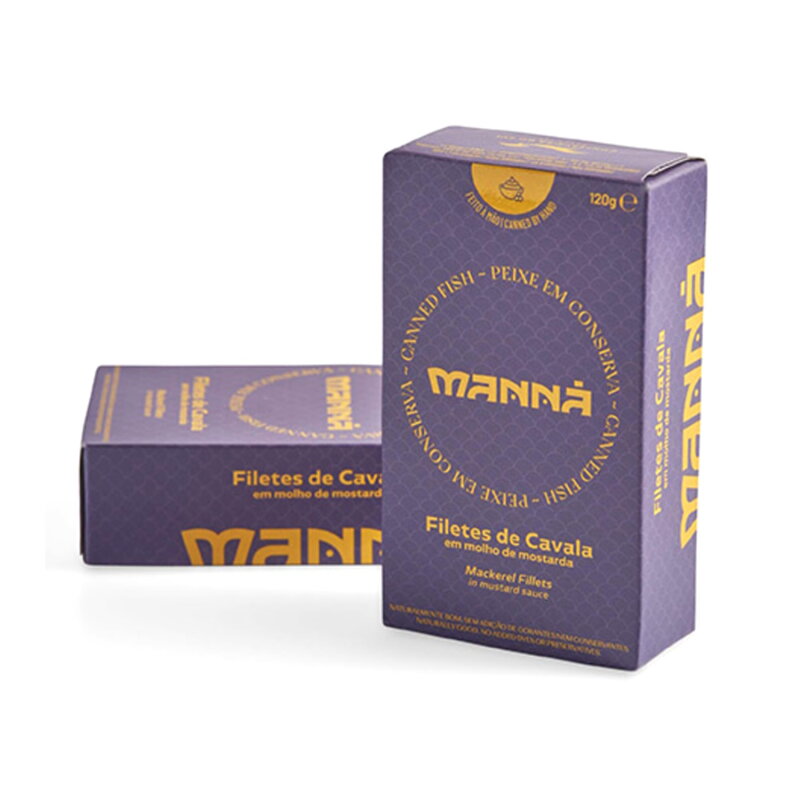 Filety makrely v horčicovej omáčke 120g MANNÁ
