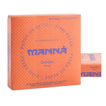Krevetová paštéta 88g (balenie 4x22g) MANNÁ Krevetová paštéta 88g (balenie 4x22g) MANNÁ