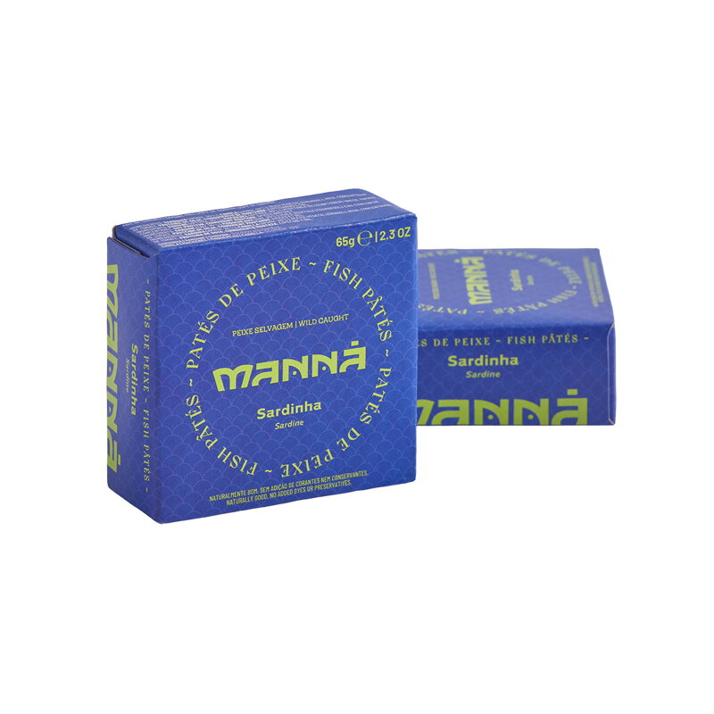 Sardinková paštéta (bezlepková) 65g MANNÁ