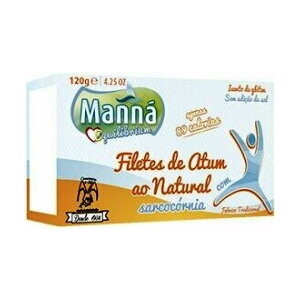 Filety tuniaka so slanou morskou riasou Sarcocornia v prírodnom náleve (bez pridanej soli) 120g Manná Equilibrium Filety tuniaka so slanou morskou riasou Sarcocornia v prírodnom náleve (bez pridanej soli) 120g Manná Equilibrium