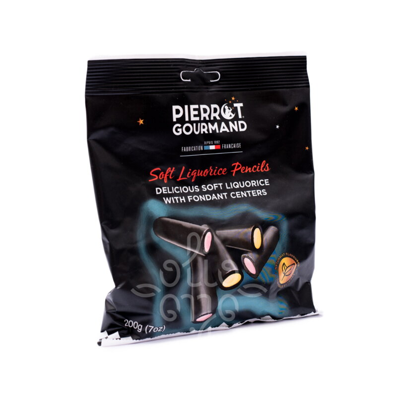 Plnené lekoricové pelendreky 200g Pierrot Gourmand