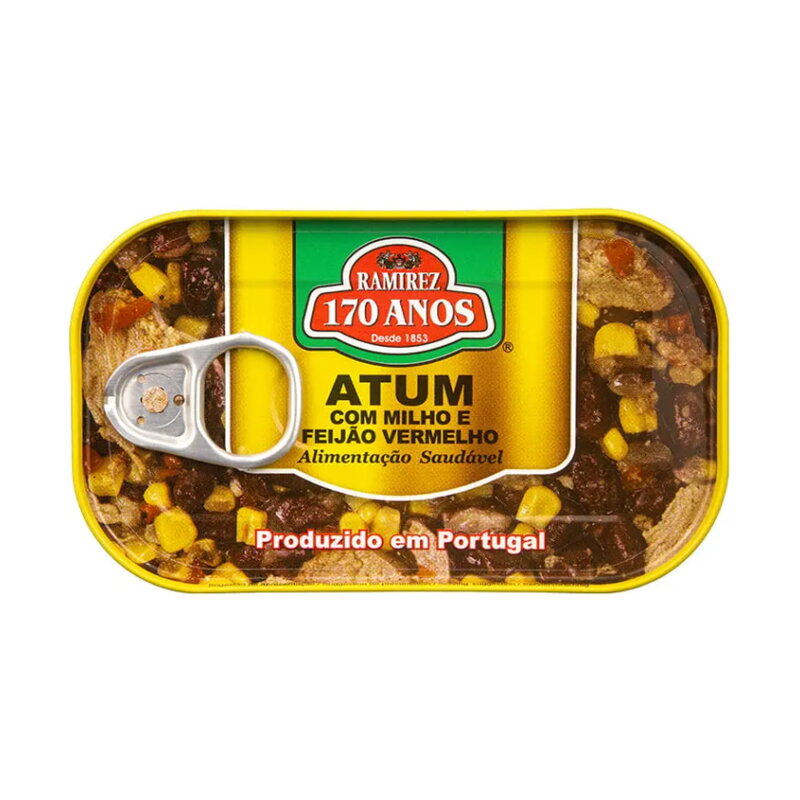 Tuniakový šalát s červenou fazuľou a kukuricou 120g Ramirez