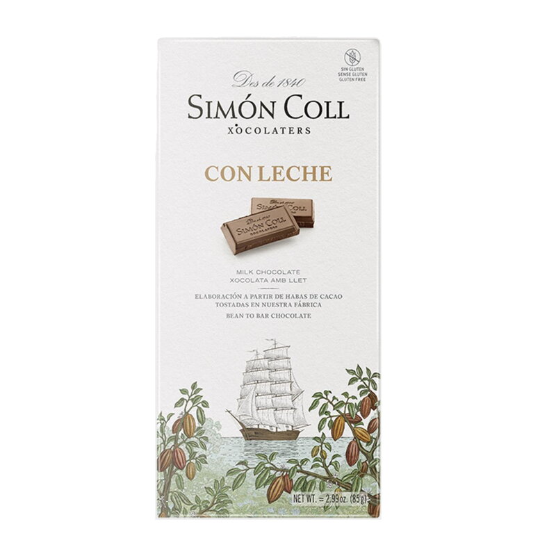 Mliečna čokoláda extra jemná s 32% kakaa 85g Simón Coll