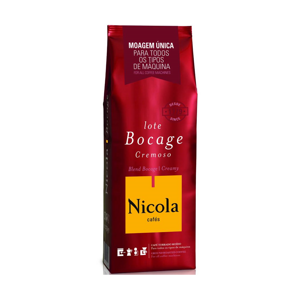 Portugalská káva NICOLA Bocage Cremoso jemne mletá 250g